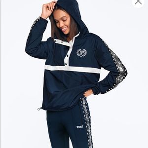 NEW XS/S VS PINK Bling Windbreaker